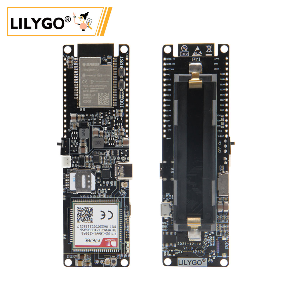 Devkitc - LILYGO® TTGO T-A7670G/E/SA R2 4G مجلس