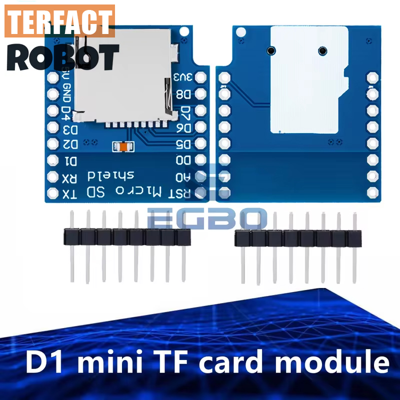 Wemos D1 Mini - وحدة توسيع ذاكرة بطاقة Micro SD