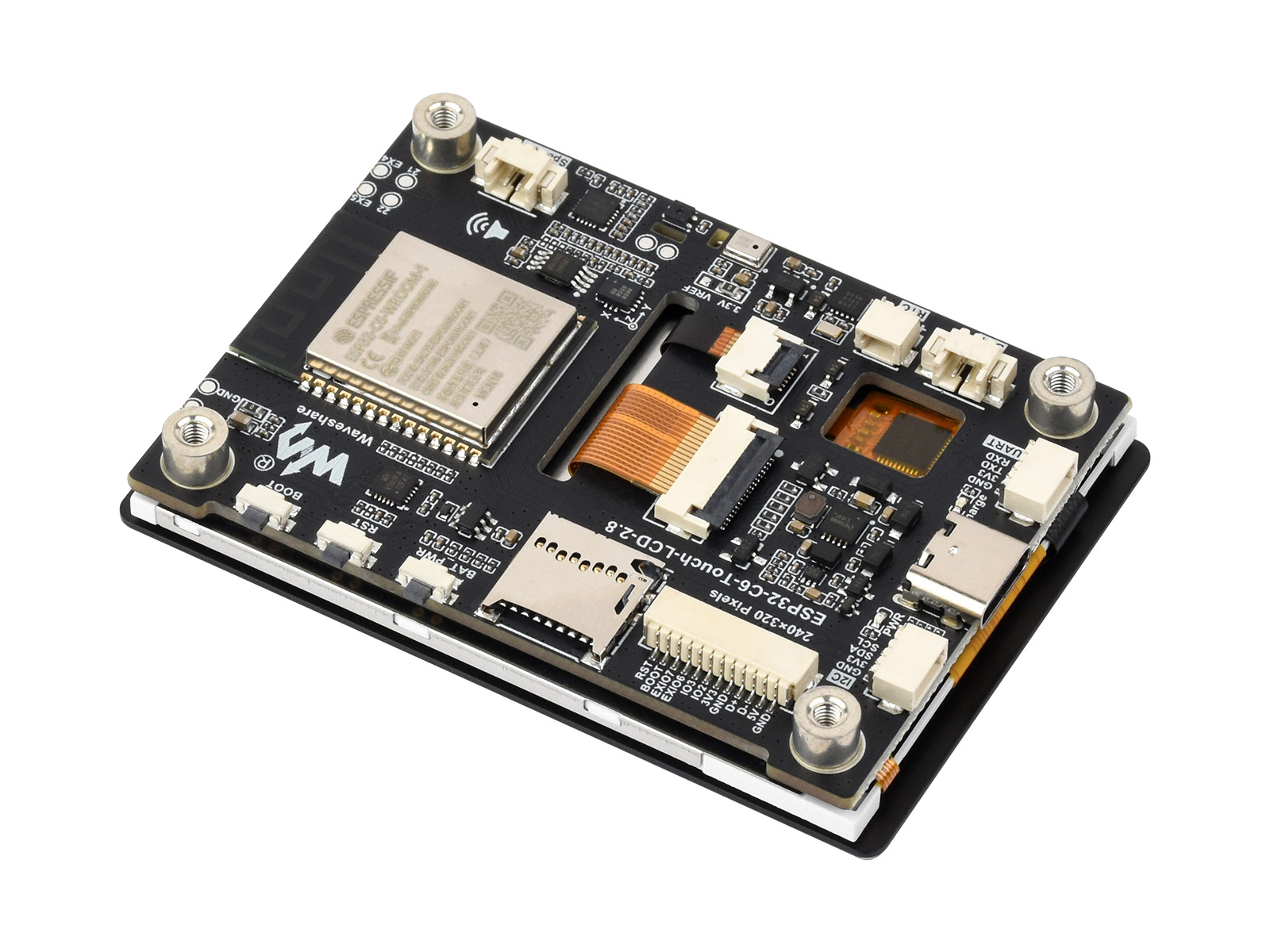 لوحة تطوير Waveshare ESP32-C6  - مراجعة Doit Esp32 وسعره