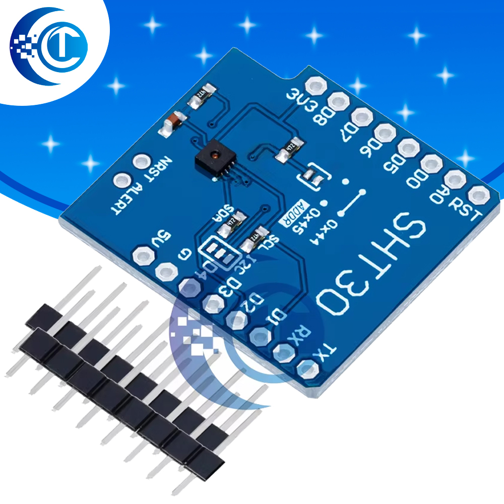 1 قطعة SHT30 درع I2C وحدة درجة - مراجعة Wemos D1 Mini وسعره