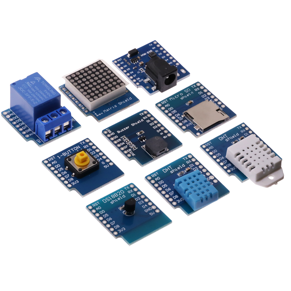 ESP8266 D1 TYPE-C صغير برو واي - مراجعة D1 Mini Pro وسعره