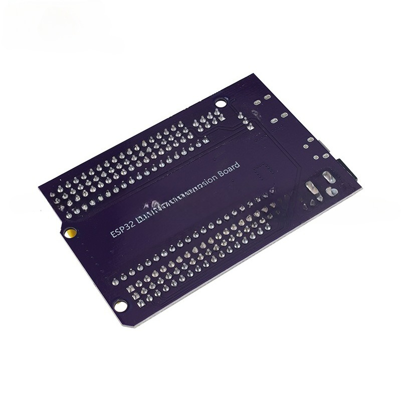 لوحة توسعة ESP32S باللون البنف - مراجعة Nodemcu 32S وسعره