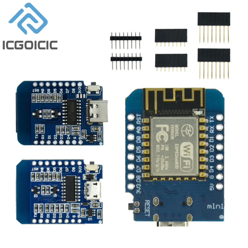 D1 لوحة تطوير صغيرة NodeMcu ،  - مراجعة Wemos D1 Mini وسعره